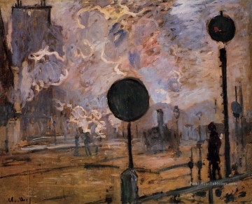  Saint Tableaux - Extérieur de la gare Saint Lazare aka Le Signal Claude Monet